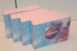 4X BOXED 2PACKS RIBIVAUL RAINBOW BATH BOMBS Condition ReportAppraisal Available on Request- All