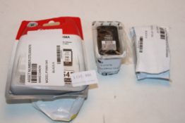 3X ASSORTED INK CARTRIDGES Condition ReportAppraisal Available on Request- All Items are Unchecked/