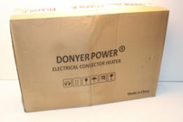 BOXED DONYER POWER ELECTRICAL CONVECTOR HEATER Condition ReportAppraisal Available on Request- All