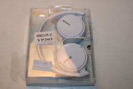 BOXED WHITE SONY MDR HEADPHONES Condition ReportAppraisal Available on Request- All Items are