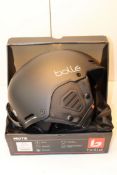 BOXED BOLLE MUTE MATTE BLACK & WHITE HELMET RRP £87.00Condition ReportAppraisal Available on