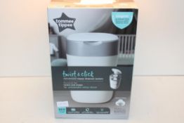 BOXED TOMMEE TIPPEE TWIST & CLICK ADVANCED NAPPY DISPOSAL SYSTEM RRP £29.99Condition ReportAppraisal