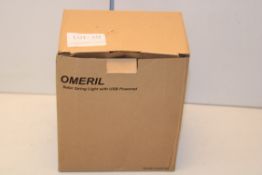BOXED OMERIL SOLAR STRING LIGHT WITH USB POWERED Condition ReportAppraisal Available on Request- All