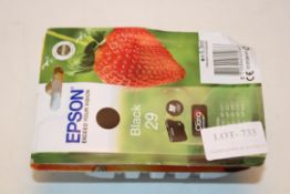 2X ASSORTED EPSON INK CARTRIDGES Condition ReportAppraisal Available on Request- All Items are