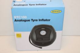 BOXED RING RTC100 ANALOGUE TYRE INFLATOR 12V DC Condition ReportAppraisal Available on Request-