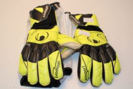 UHLSPORT ABSOLUTE GRIP GOAL KEEPER GLOVES Condition ReportAppraisal Available on Request- All