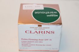 BOXED CLARINS EXTRA-FIRMING JOUR SPF15 WRINKLE CONTROL FIRMING NIGHT CREAM Condition ReportAppraisal