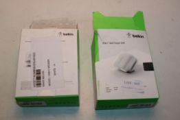 2X BOXED BELKIN ITEMS (IMAGE DEPICTS STOCK)Condition ReportAppraisal Available on Request- All Items