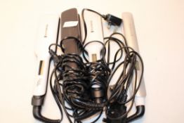 4X UNBOXED ASSORTED HAIR STRAIGHTENERS BY REMINGTON AND OTHER (IMAGE DEPICTS STOCK)Condition