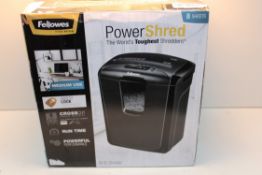 BOXED FELLOWES POWERSHRED PAPER SHREDDER RRP £49.00Condition ReportAppraisal Available on Request-