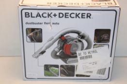 BOXED BLACK + DECKER DUSTBUSTER FLEX AUTO RRP £45.99Condition ReportAppraisal Available on