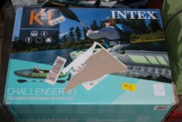 BOXED INTEX CHALLENGER K1 KAYAK RRP £128.99Condition ReportAppraisal Available on Request- All Items