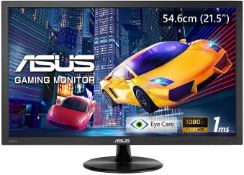 ASUS VP228H 21.5 Inch FHD Gaming Monitor - POWERS ON, NO VISIBLE DAMAGE RRP £112Condition