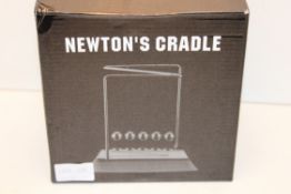 BOXED NEWTONS CRADLE Condition ReportAppraisal Available on Request- All Items are Unchecked/