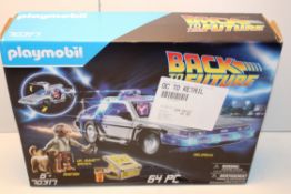 BOXED PLAYMOBIL BACK TO THE FUTURE 70317 RRP £39.99Condition ReportAppraisal Available on Request-