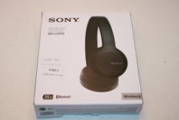 BOXED SONY WH-CH510 WIRELESS STEREO HEADSET Condition ReportAppraisal Available on Request- All