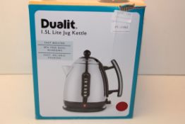 BOXED DUALIT 1.5L LITE JUG KETTLE FAST BOILING RRP £76.00Condition ReportAppraisal Available on