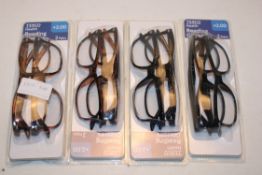 4X BOXED TESCO DOUBLE PACKS READING GLASSES +2.00Condition ReportAppraisal Available on Request- All