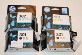 4X BOXED ASSORTED HP INK CARTRIDGES (IMAGE DEPICTS STOCK)Condition ReportAppraisal Available on