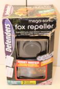 BOXED DEFENDERS MEGA-SONIC FOX REPELLERCondition ReportAppraisal Available on Request- All Items are