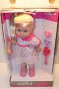 BOXED DOLLS WORLD SOPHIA Condition ReportAppraisal Available on Request- All Items are Unchecked/