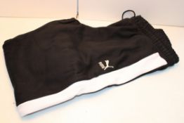 BLACK PUMA LOGO TRACKSUIT PANTS L36 RRP £22.99Condition ReportAppraisal Available on Request- All