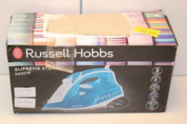 BOXED RUSSELL HOBBS SUPREME STEAM STEAM IRON Condition ReportAppraisal Available on Request- All