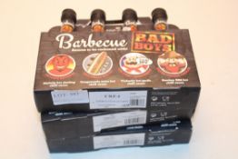 3X BOXED BARBECUE BAD BOYS SAUCES Condition ReportAppraisal Available on Request- All Items are