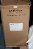 BOXED CYBEX GOLD SOLUTION S-FIX CHILD SAFETY CAR SEAT RRP £169.00Condition ReportAppraisal Available