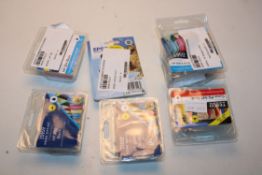 6X ASSORTED INK CARTRIDGES (IMAGE DEPICTS STOCK)Condition ReportAppraisal Available on Request-