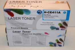 2X ASSORTED BOXED TONER CARTRIDGES COMBINED RRP £155.00Condition ReportAppraisal Available on
