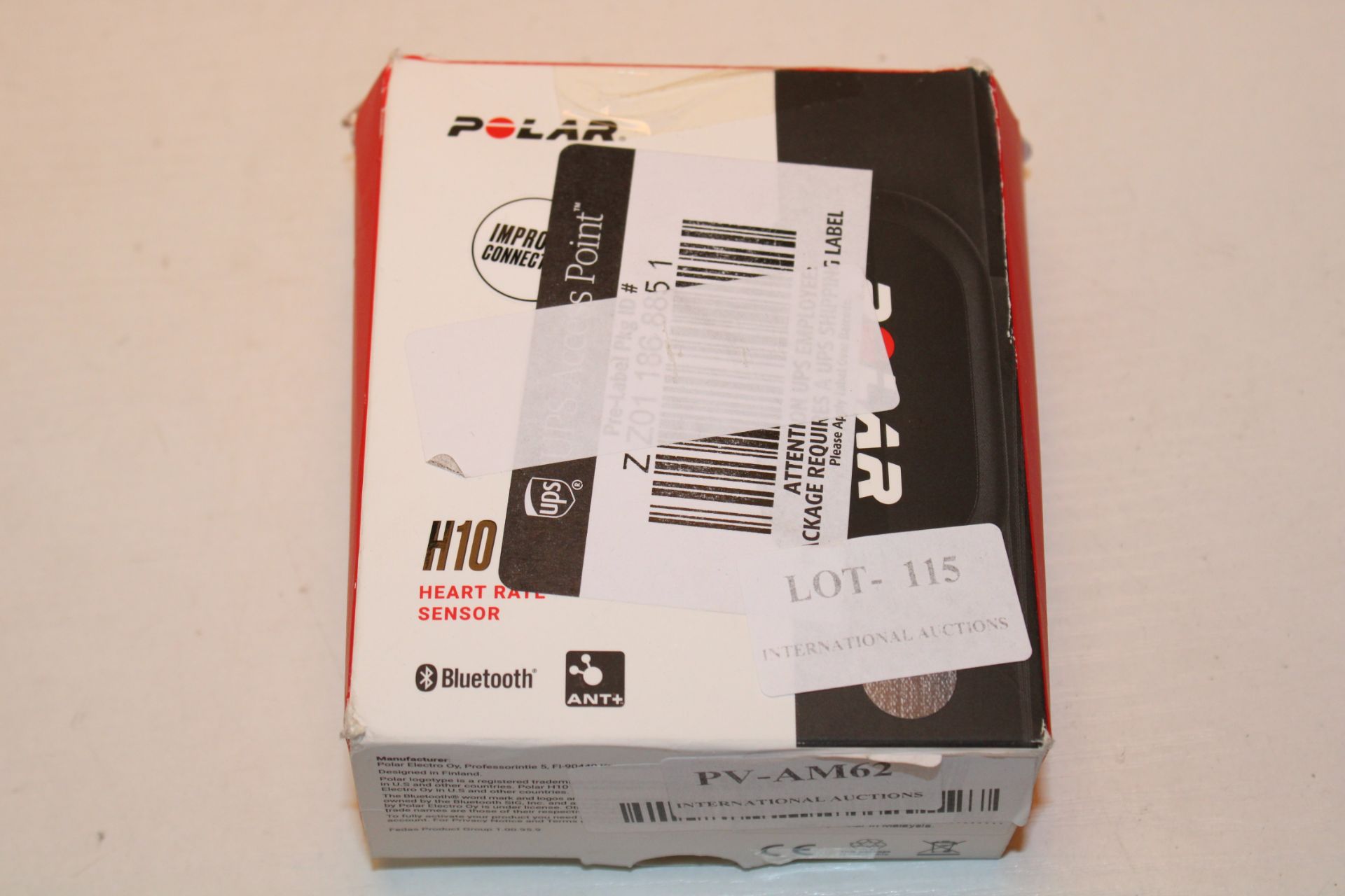 BOXED POLAR H10 HEART RATE SENSOR RRP £49.99Condition ReportAppraisal Available on Request- All