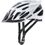 GRADE B - Uvex flash Helmet - white mat white-black SIZE 57-61CM RRP £29.99Condition ReportGRADE B -