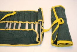 2X FABRIC CASED SPANNER SETS Condition ReportAppraisal Available on Request- All Items are