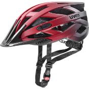 GRADE B - Uvex i-vo cc red-black HELMET SIZE 52-57CM RRP £64.99Condition ReportGRADE B - MAY CONTAIN