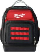 GRADE B - Milwaukee 932464833 Ultimate Jobsite Backpack, Red RRP £110Condition ReportGRADE B - MAY