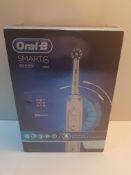 ORAL-B SMART 6 ELECTRIC TOOTHBRUSH RRP £64.99Condition ReportAppraisal Available on Request- All