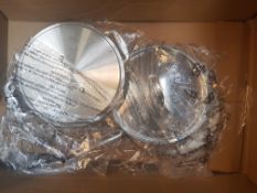 AMAZON BASICS COMMERCIAL PAN SET 12 PIECE RRP £60Condition ReportAppraisal Available on Request- All