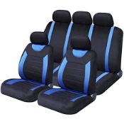 SAUKRA CARNABY BLUE SEAT COVERS RRP £24.9Condition ReportAppraisal Available on Request- All Items