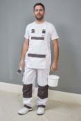 PAINTERS BIB & BRACE OVERALLS SIZE 32"Condition ReportAppraisal Available on Request- All Items