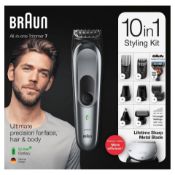 BRAUN ALL IN ONE TRIMMER 7 10IN1 RRP £45Condition ReportAppraisal Available on Request- All Items