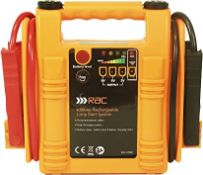 RAC 400AMP RECHARGEABLE JUMP START SYSTEM RRP £44.99Condition ReportAppraisal Available on