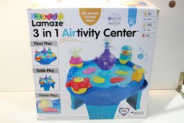 BOXED LAMAZE 3-IN-1 AIRTIVITY CENTRE RRP £69.99Condition ReportAppraisal Available on Request- All