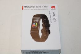 BOXED HUAWEI BAND 4 PRO GPS FITNESS WATCH RRP £49.99Condition ReportAppraisal Available on