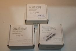 3X BOXED SMART HOME INTELLIGENT TOUCH SWITCH & SOCKET Condition ReportAppraisal Available on