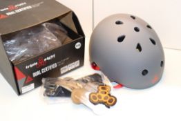 BOXED TRIPLE EIGHT DUAL CERTIFIED MULTISPORT HELMET S/MCondition ReportAppraisal Available on