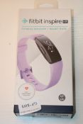 BOXED FITBIT INSPIRE HR FITNESS TRACKER + HEART RATE Condition ReportAppraisal Available on Request-
