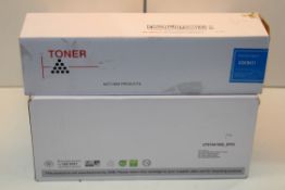 2X BOXED ASSORTED TONER CARTRIDGESCondition ReportAppraisal Available on Request- All Items are