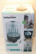 BOXED BABYMOOV TURBO PURE STERILISER, DRYER & BOTTLE STORAGE RRP £89.00Condition ReportAppraisal