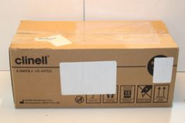 BOXED CLINELL 6 UNITS X 100 WIPES RRP £45.98Condition ReportAppraisal Available on Request- All